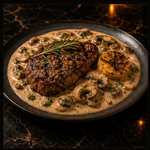 MUSHROOM STEAK
